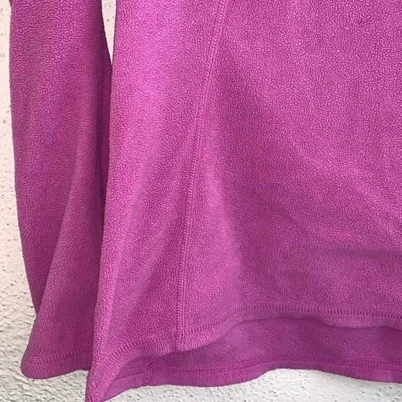 The North Face Half Zipper Fleece Sweater Pullover Purple Size Small - Picture 3 of 6